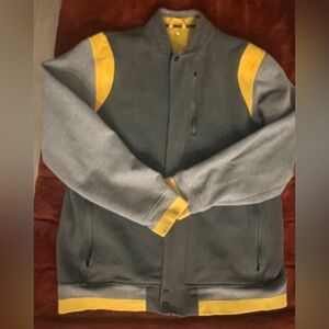 Lululemon Gray and Yellow Men's Jacket